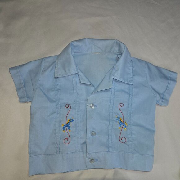 Infant Boy's 9-12 Month Summer Formal Dress Two-Piece Sets Yellow Blue Green - Picture 13 of 16